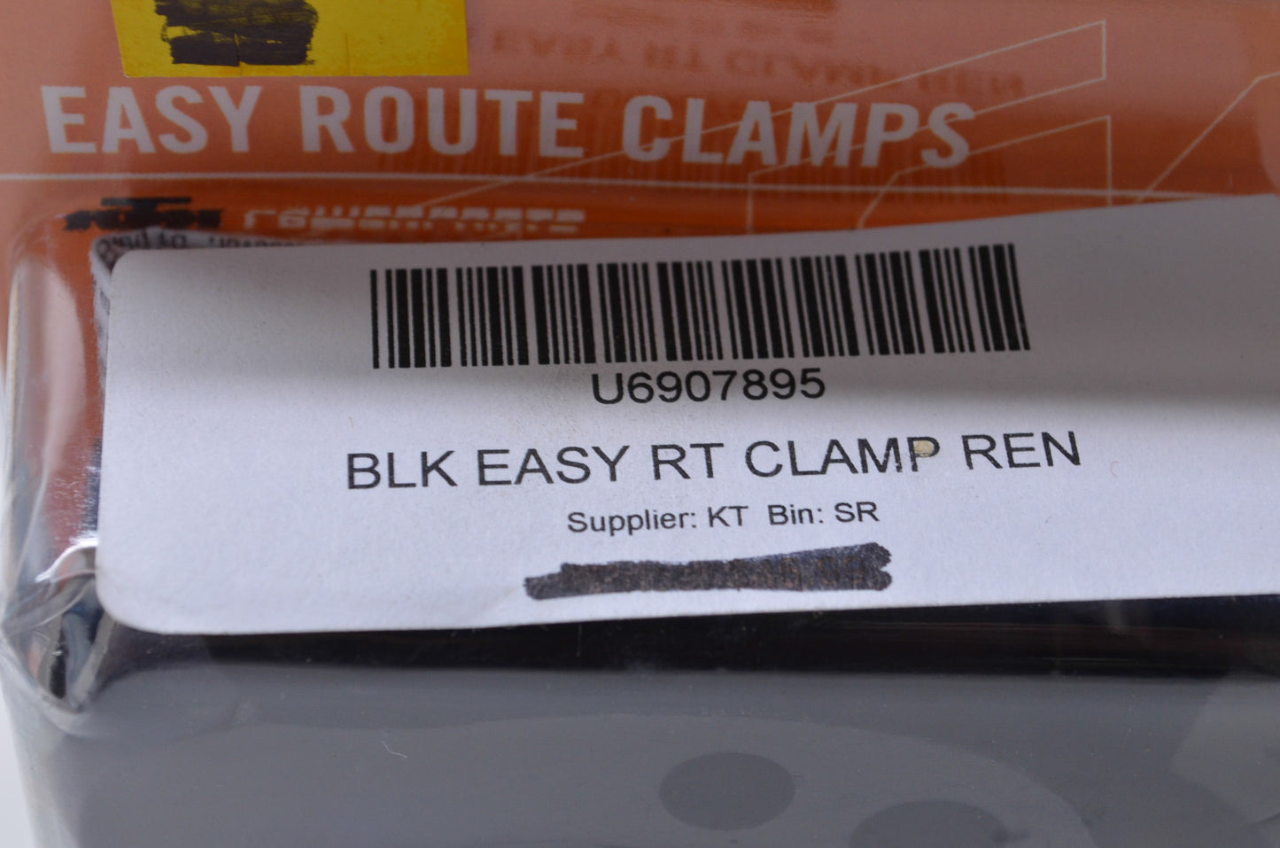 OEM KTM U6907895 Black Clamps Kit NOS