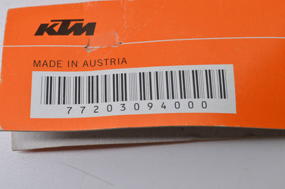 OEM KTM 77203094000 Plastic Frame Protection Set NOS