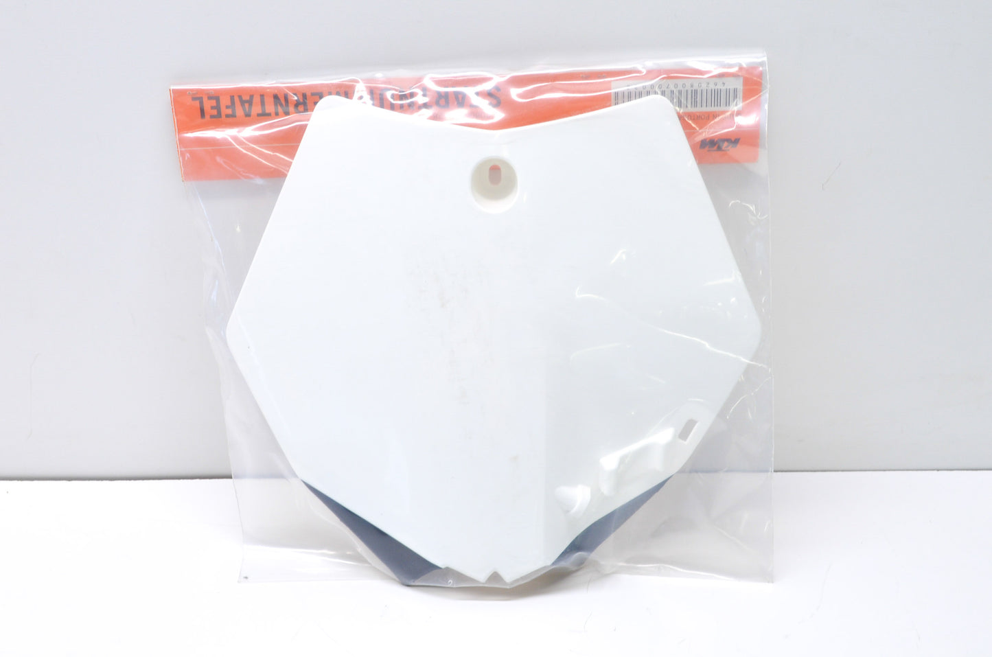 OEM KTM 4620800700028 White Start Number Plate NOS
