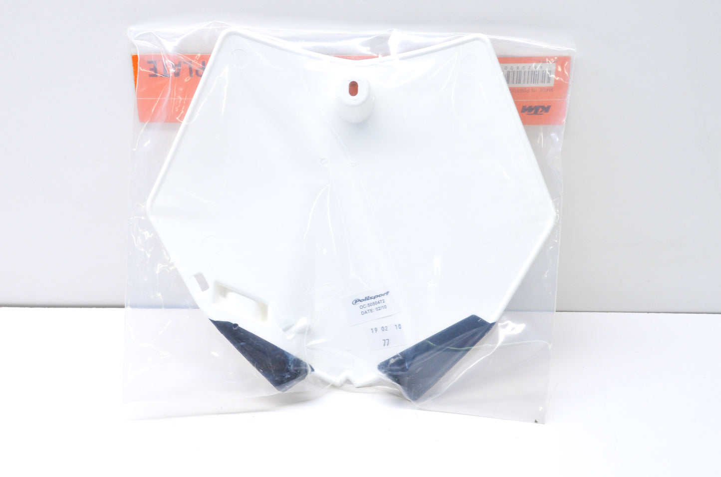 OEM KTM 4620800700028 White Start Number Plate NOS