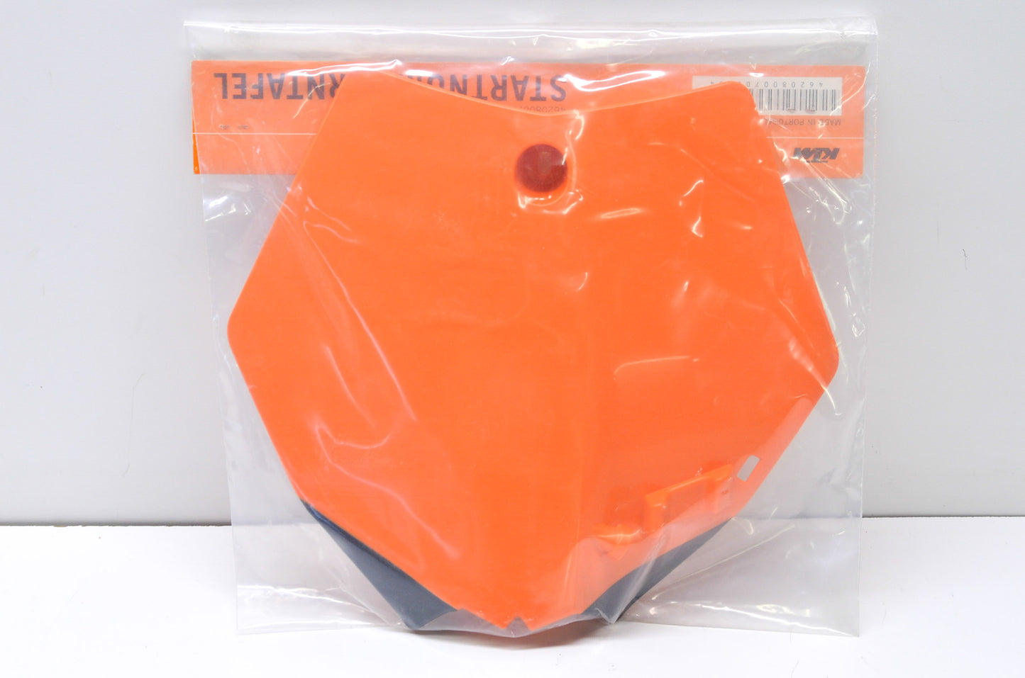 OEM KTM 4620800700004 Orange Start Number Plate NOS