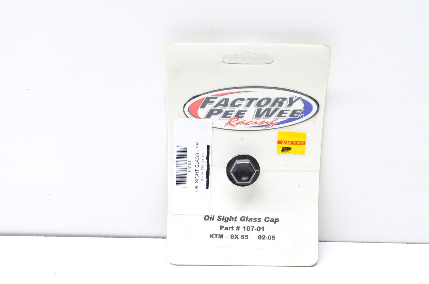 Factory Pee Wee Racing 107-01 Oil Sight Gas Cap NOS