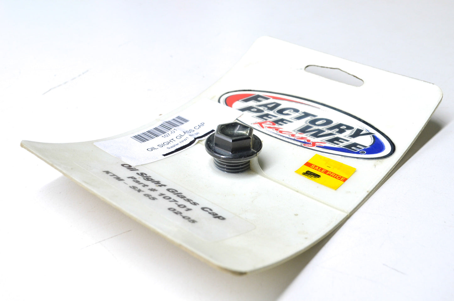 Factory Pee Wee Racing 107-01 Oil Sight Gas Cap NOS
