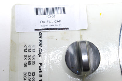 Factory Pee Wee Racing 103-06 Oil Fill cap NOS