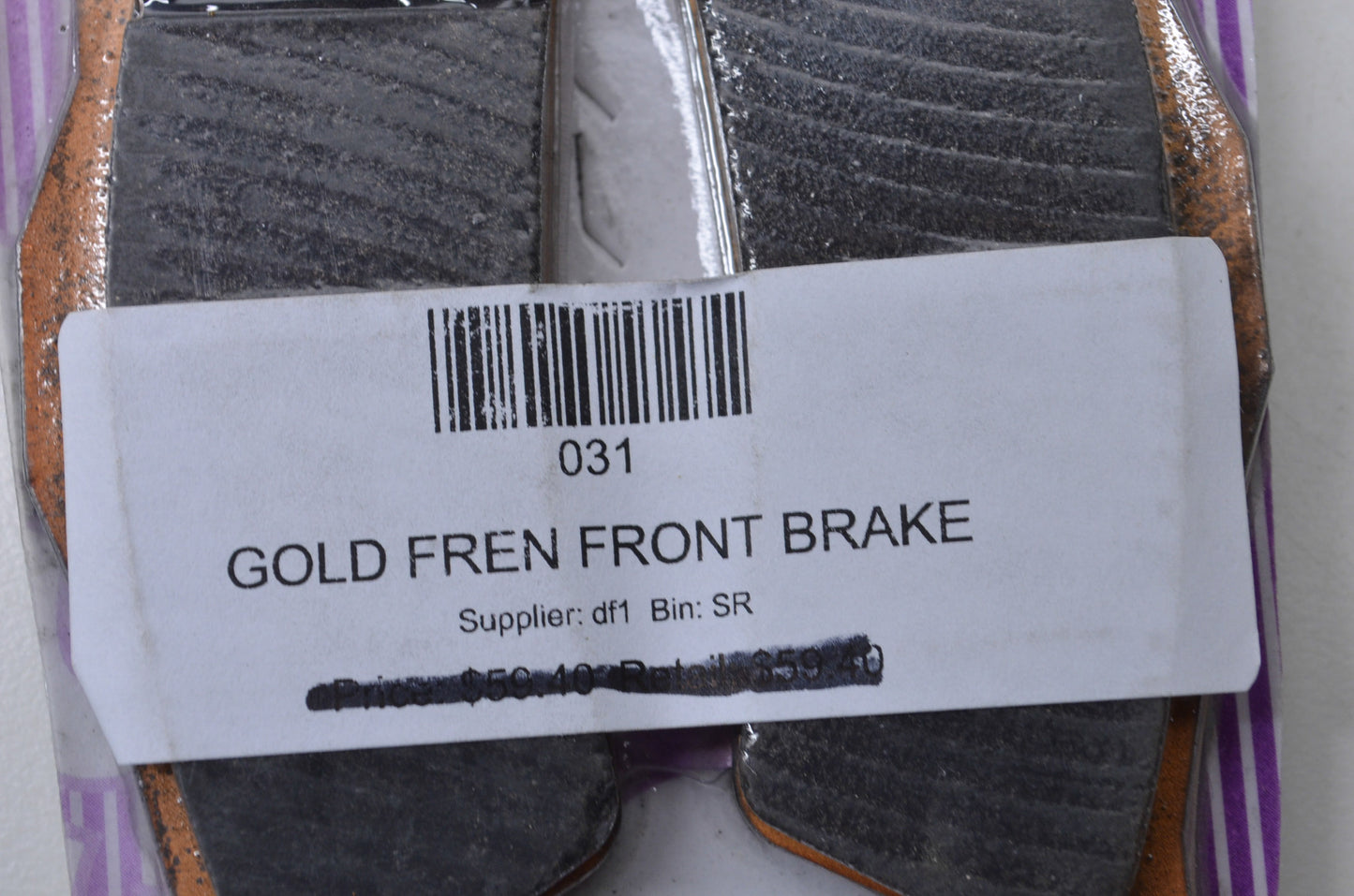 Moose Racing 031 Front Disc Brake Pads Type 031 NOS