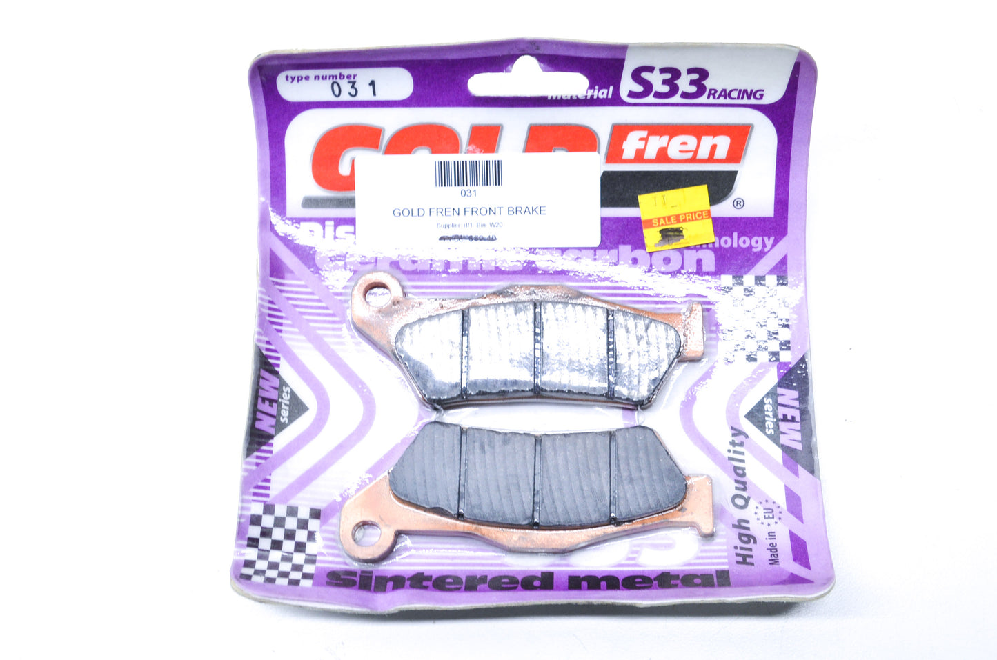 Moose Racing 031 Front Disc Brake Pads Type 031 NOS