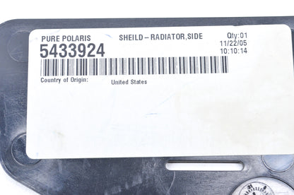 OEM Polaris 5433924 Right Side Radiator Shield NOS