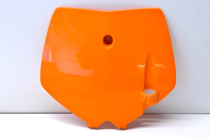 New OEM KTM Orange Number Plate NOS
