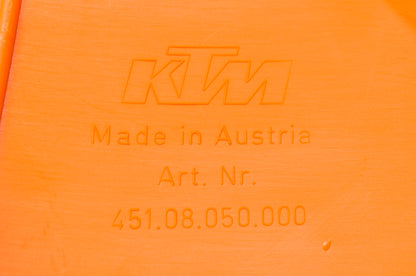 OEM KTM 45108050000 Orange Left Shroud NOS