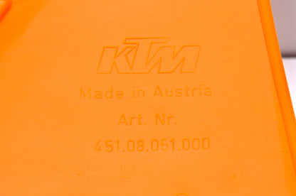 OEM KTM 45108051000 Orange Right Shroud NOS