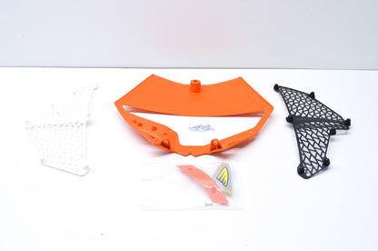 Cycra 0520-0580 Plastic Orange Number Plate Kit NOS