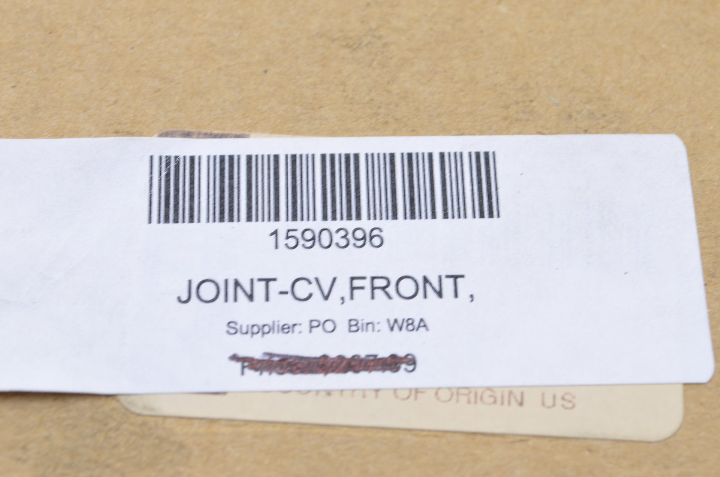 OEM Polaris 1590396 Front CV Joint NOS