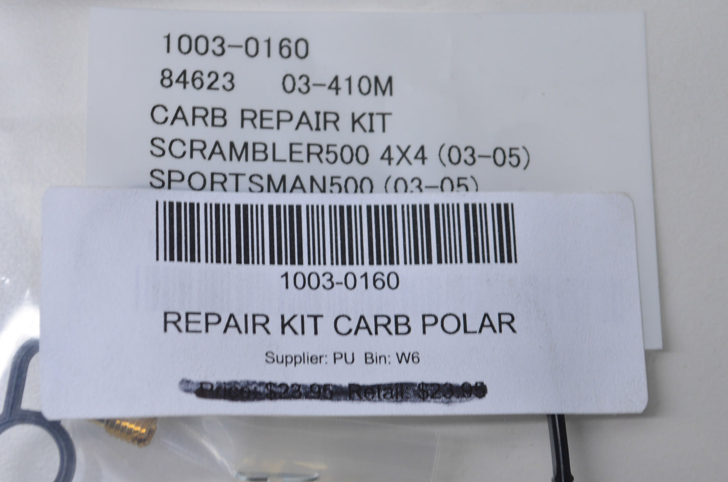 New Moose Carburetor Rebuild Kit NOS