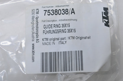 OEM KTM 7538038/A Guide Ring 35x15 NOS
