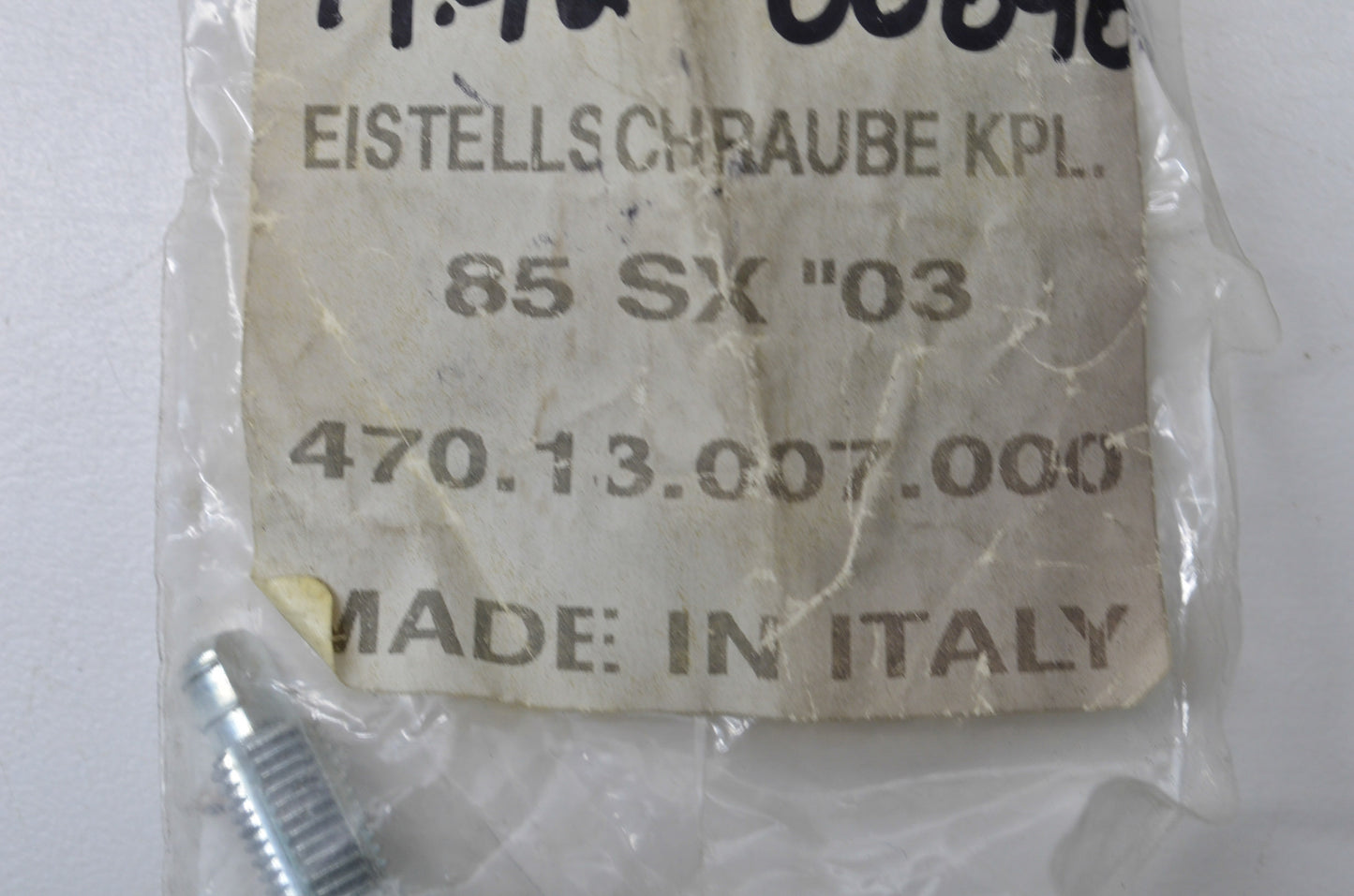OEM KTM 47013007000 Adjusting Screw NOS