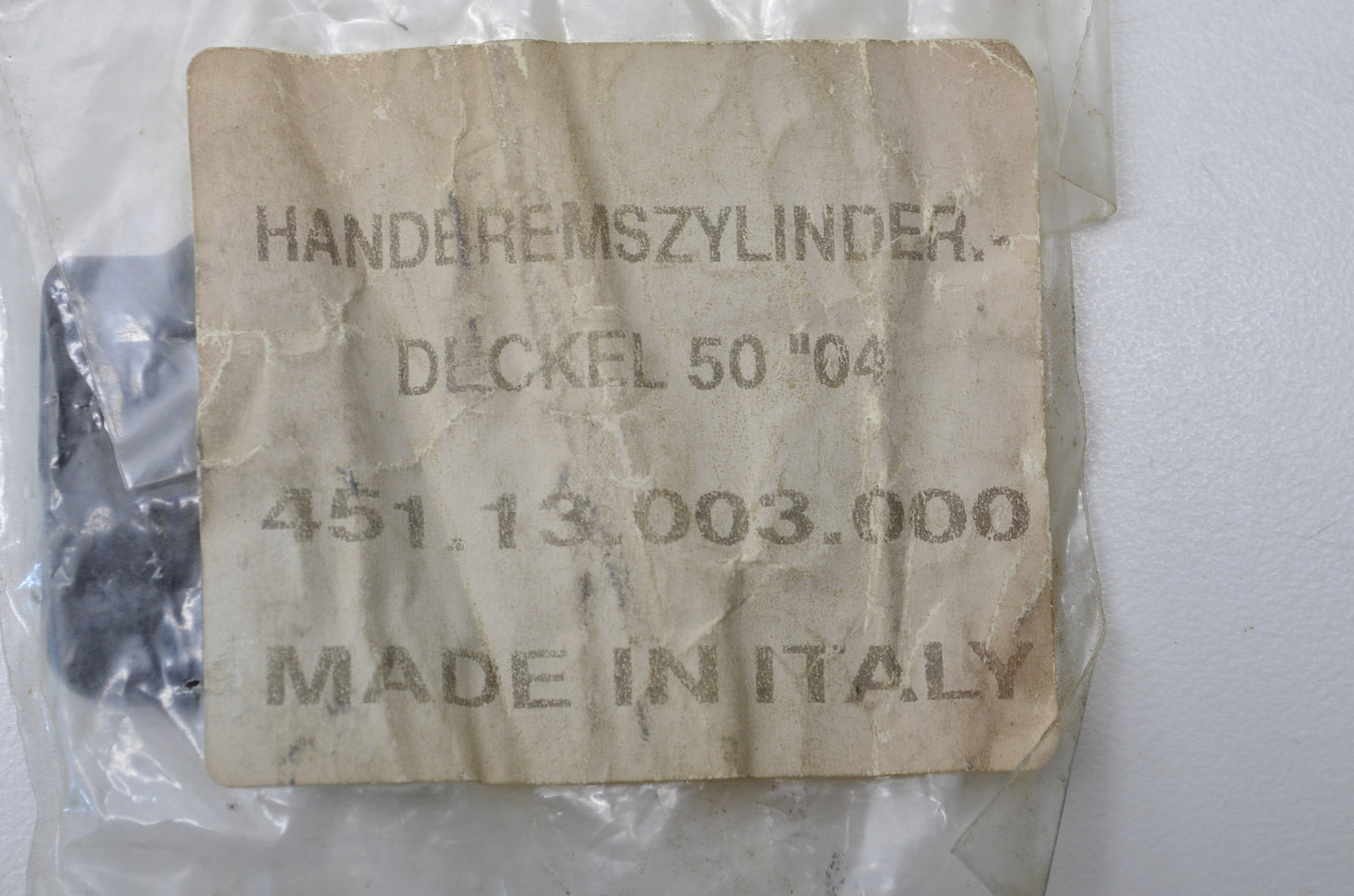 OEM KTM 45113003000 Handbrake Cylinder Cover NOS