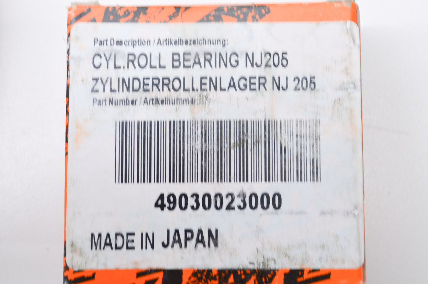 OEM KTM 49030023000 Cylinder Roll Bearing NOS