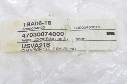 OEM KTM 47030074000 Circlip NOS