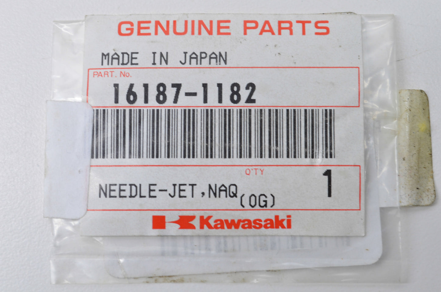 OEM Kawasaki 16187-1182 Jet Needle NAQC NOS