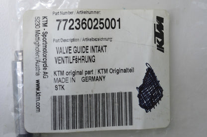 OEM KTM 77236025001 Intake Valve Guide NOS