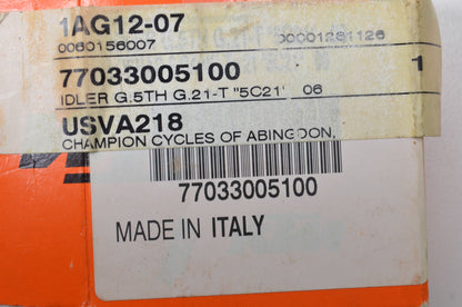 OEM KTM 77033005100 Idler Gear 5th Gear NOS