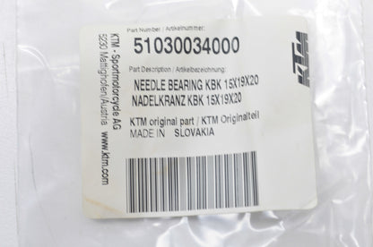 OEM KTM 51030034000 Needle Bearing NOS