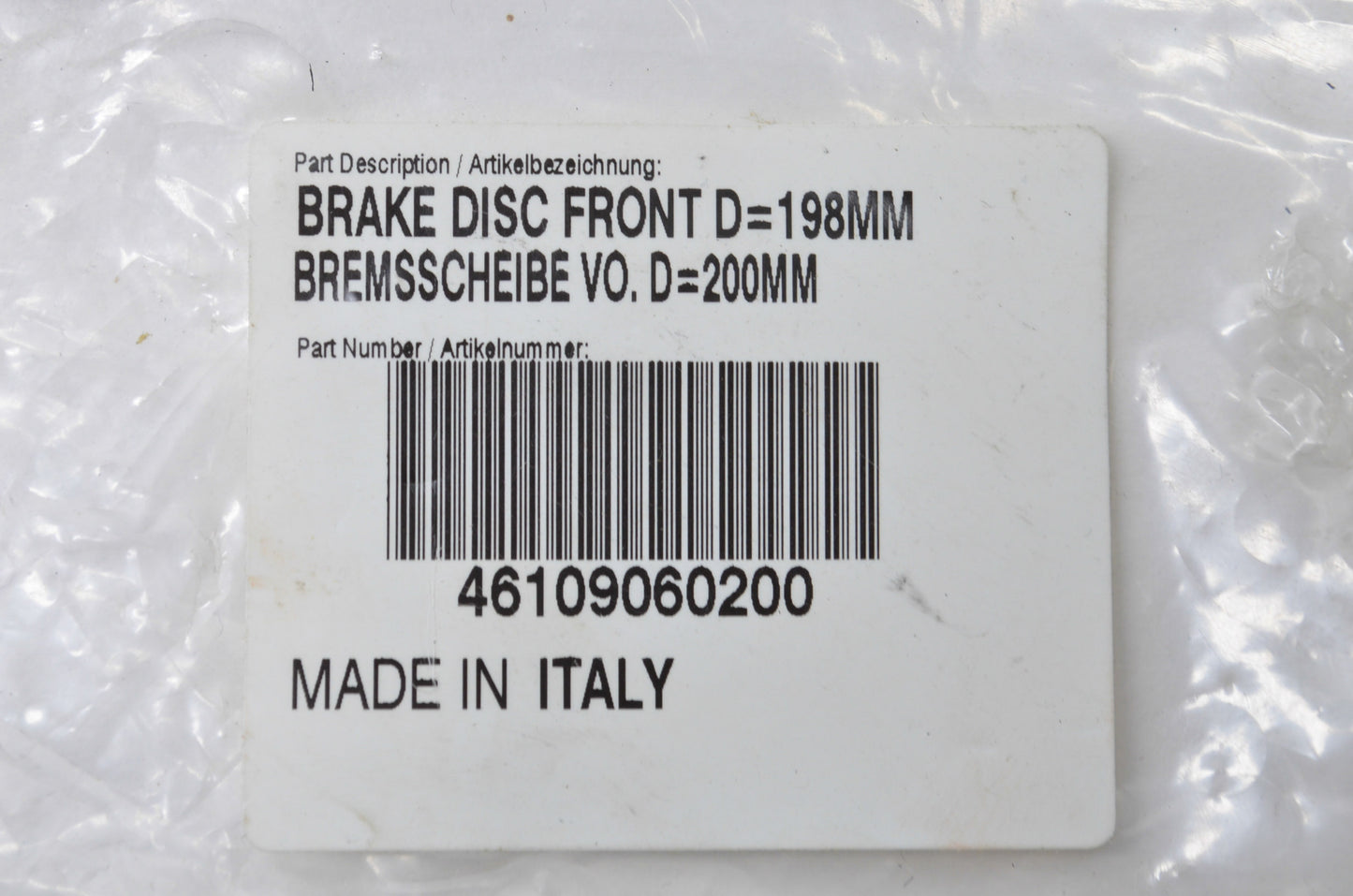 OEM KTM 46109060200 Front Brake Disc NOS