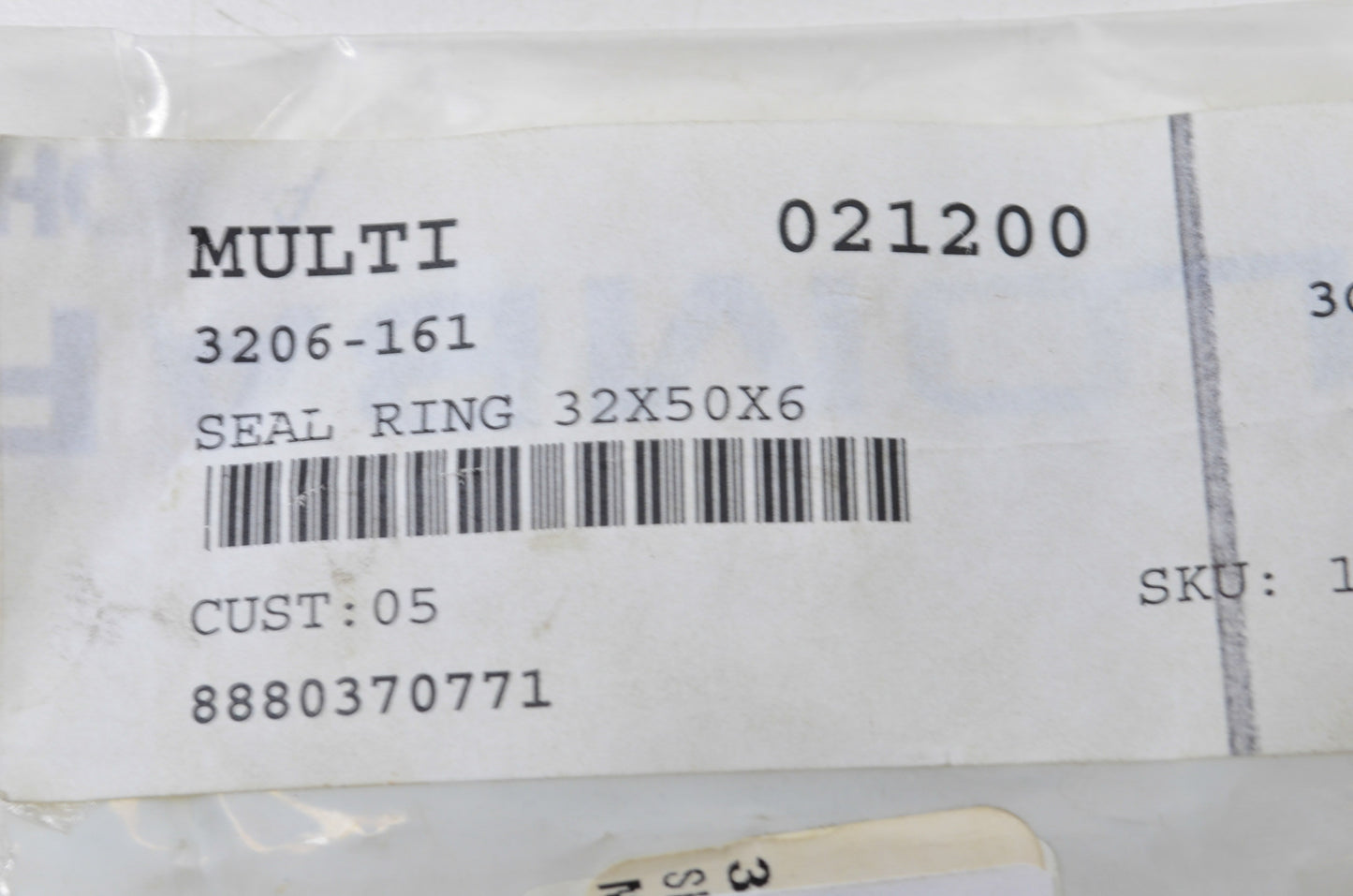 OEM Arctic Cat 3206-161 Seal Ring 32x50x6 NOS