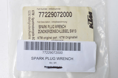 OEM KTM 77229072000 Spark Plug Wrench NOS