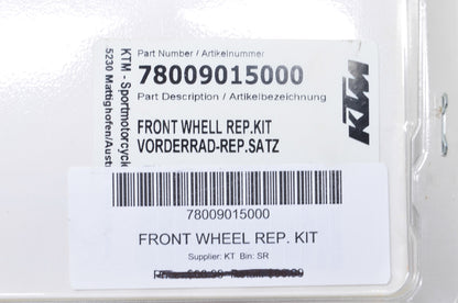 New OEM KTM Front Wheel Repair Kit NOS
