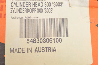 New OEM KTM Cylinder Head NOS