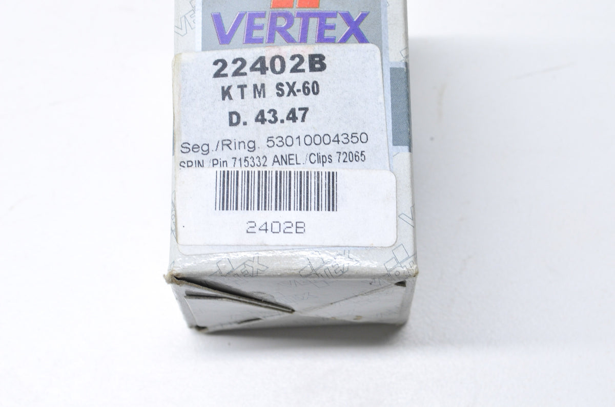 Vertex 22402B Piston Kit NOS