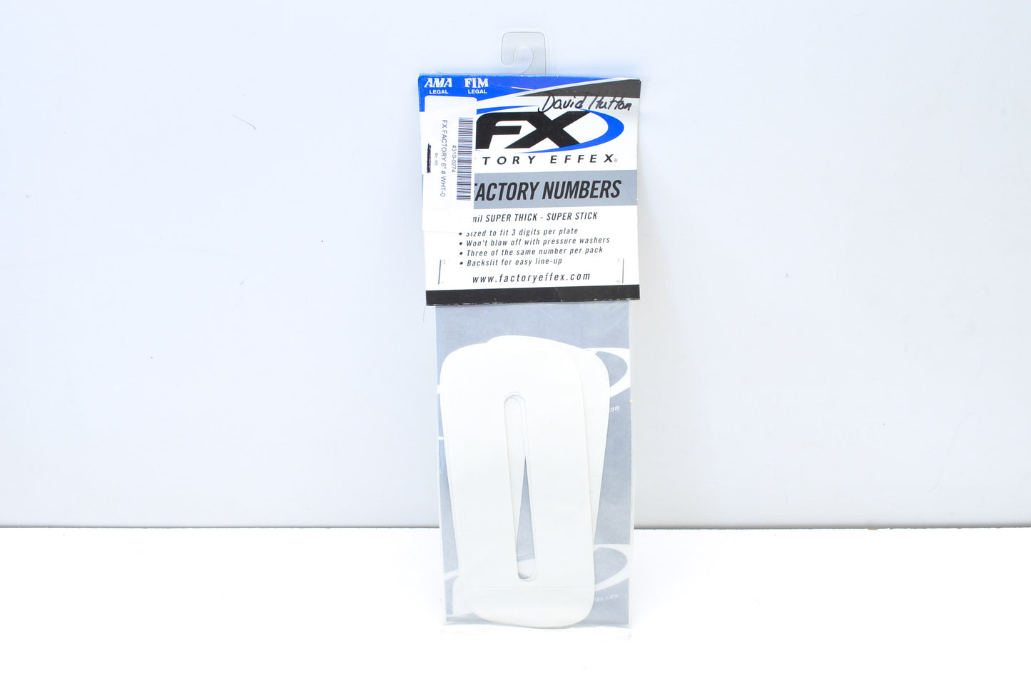 Factory Effex 4310-0274 6" White # 0 Kit NOS