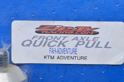 New Zip Ty Racing KTM Front Axle Quick Pull NOS
