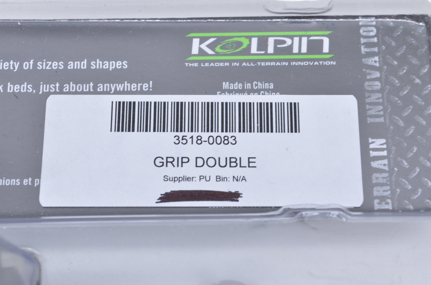 New Kolpin Rhino Grip Double Grip Kit NOS