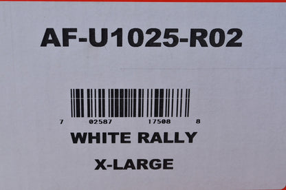 New Fulmer White Rally Helmet XL NOS