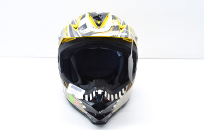 Fulmer AFJX32303X JX3 Yellow Velocity Youth Medium Helmet NOS