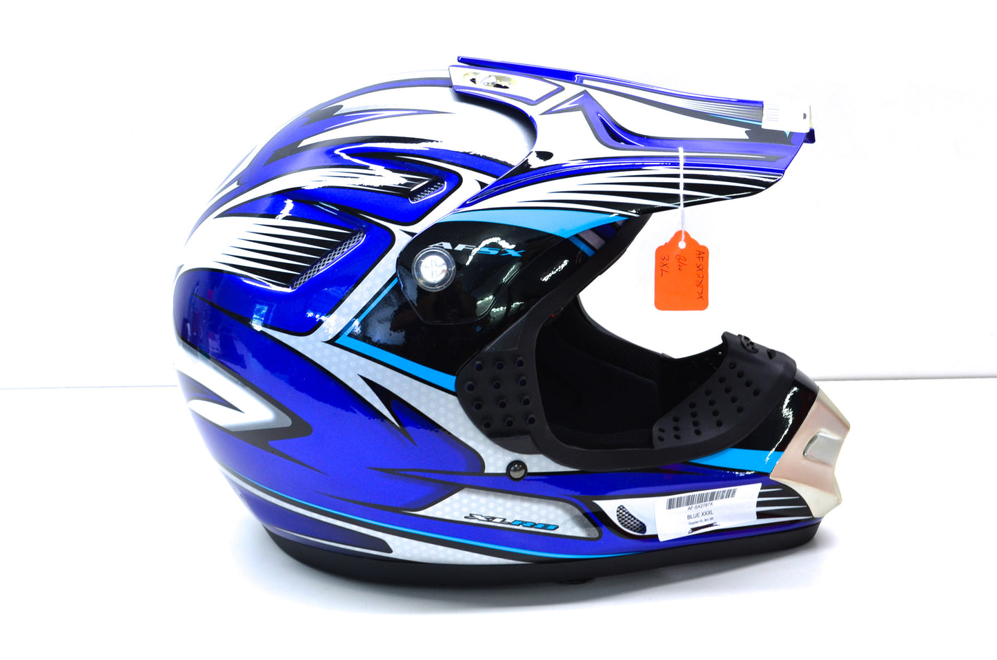 Fulmer AFSX2787X XLR8 Blue Helmet 3XL NOS