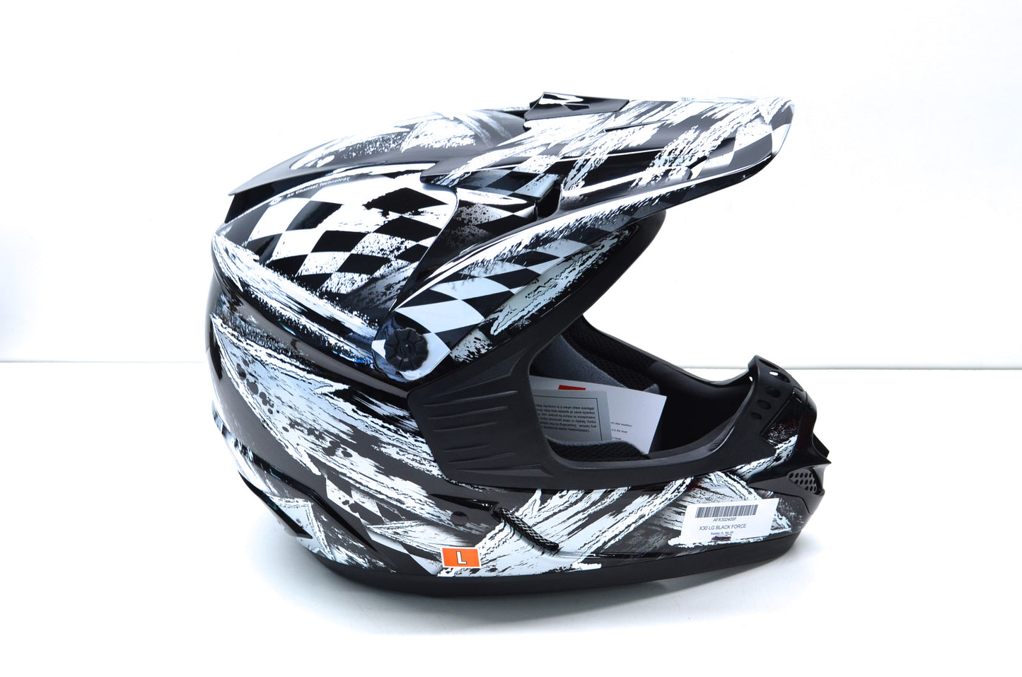 New Fulmer X30 Black Force Helmet Large NOS