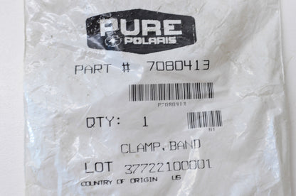 OEM Polaris 7080413 Narrow Band Clamp Qty 2 NOS