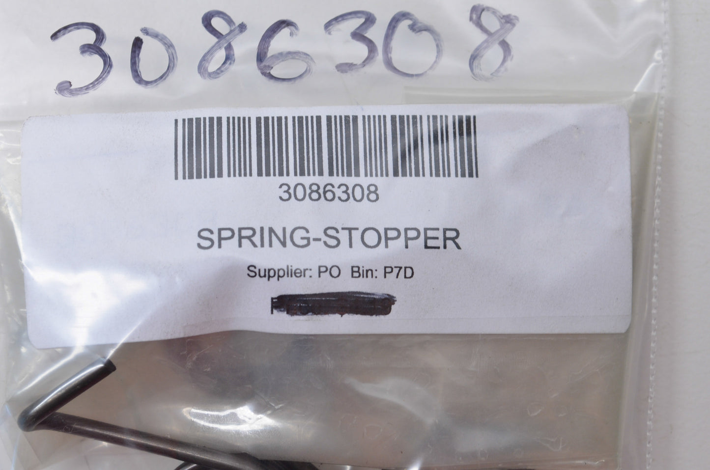 OEM Polaris 3086308 Stopper Arm Spring NOS