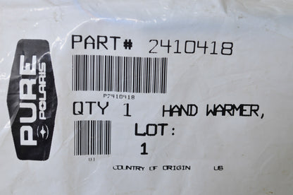 OEM Polaris 2410418 Hand Warmer Assembly NOS