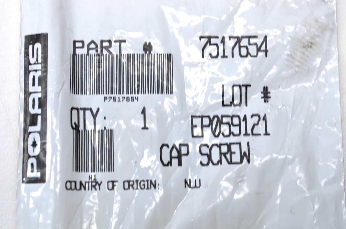 OEM Polaris 7517654 Screw NOS