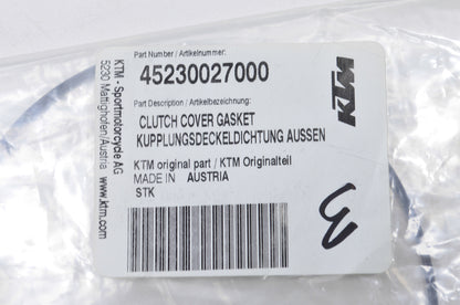 OEM KTM 45230027000 Clutch Cover Gasket NOS