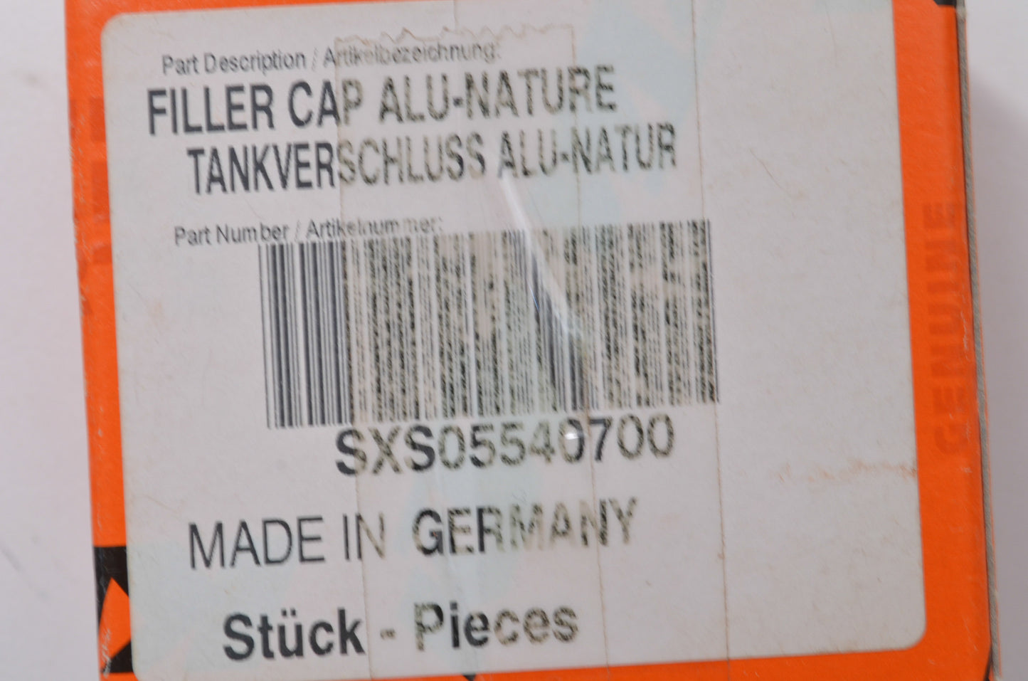 New OEM KTM Filler Cap NOS