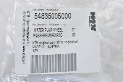 OEM KTM 54835005000 Water Pump Wheel NOS
