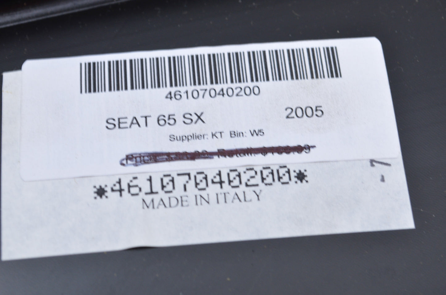 OEM KTM 46107040200 Seat NOS