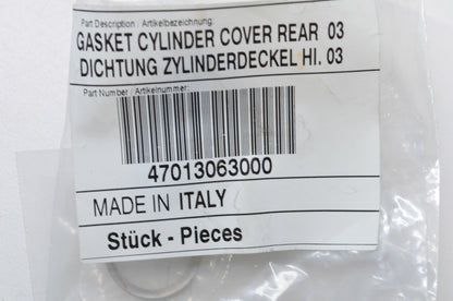 OEM KTM 47013063000 Rear Gasket Cylinder Cover NOS