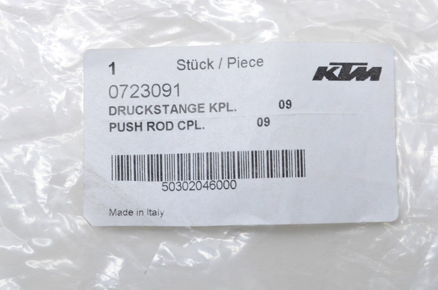 OEM KTM 50302046000, 723091 Push Rod Kit NOS