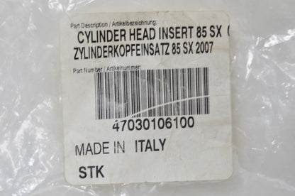 OEM KTM 47030106100 Cylinder Head Insert NOS